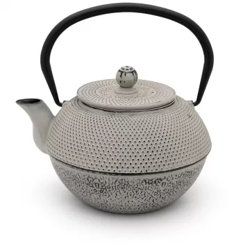 Bredemeijer Teapot Jang 1.1L Cast Iron Grey with Filter