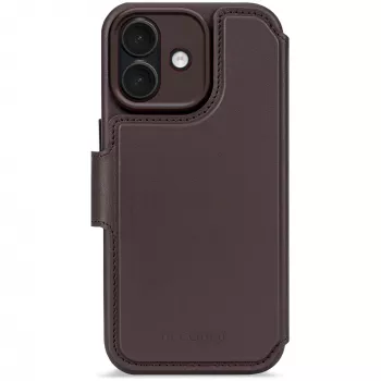 Decoded Leather Detachable Wallet for iPhone 17 with MagSafe - Chocolate Brown