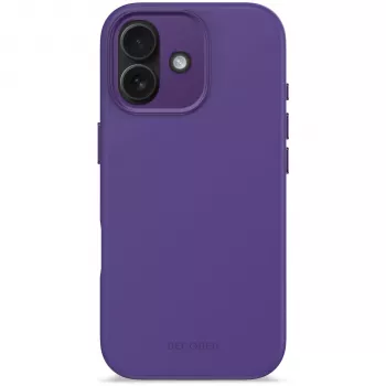 Decoded AntiMicrobial Silicone Back Cover for iPhone 17, Future Dusk, MagSafe Compatible
