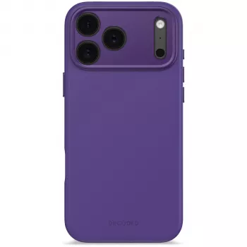 Decoded AntiMicrobial Silicone Backcover for iPhone 17 Pro Max, MagSafe Compatible, Future Dusk