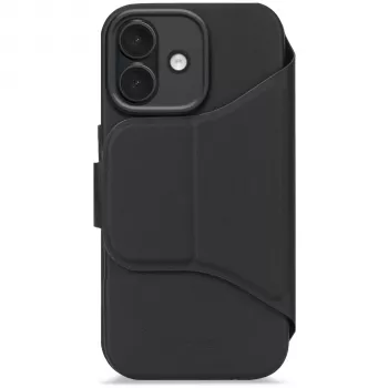 Decoded Textureeritud Silikoonist Eemaldatav Rahakott iPhone 17-le, MagSafe Ühilduv, Phantom Black