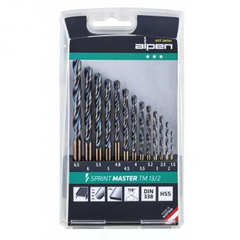 ALPEN-MAYKESTAG Alpen Sprint Master TM 13/2 Trellpuur 13 mm HSS-G DIN 338