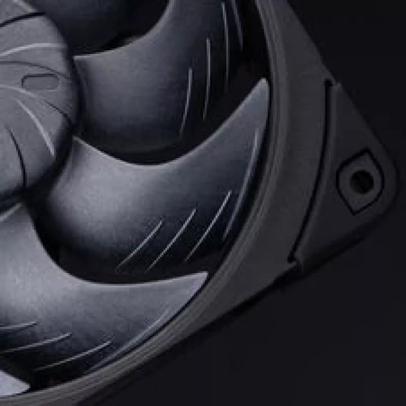 Noctua NF-A12x25 G2 PWM Sx2-PP chromax.black 120 mm korpusventilaator (2-pakk, must)