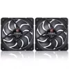 Noctua NF-A12x25 G2 PWM Sx2-PP chromax.black 120 mm korpusventilaator (2-pakk, must)