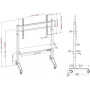 VISION VFM-F15M Motoriseeritud Ekraanipüstiku Alus 40-86 tolli ekraanidele, VESA kuni 800x600, Kõrguse reguleerimine 400mm, Must