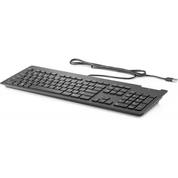 HP Business Slim Keyboard Pan Nordic QWERTY Black USB Wired