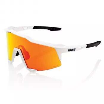 100% Speedcraft - HiPER Mirror Lens Soft Tact White