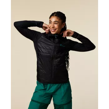 Cotopaxi Capa Hybrid Insulated Hooded Jacket Women's - Cotopaxi Black, Size S