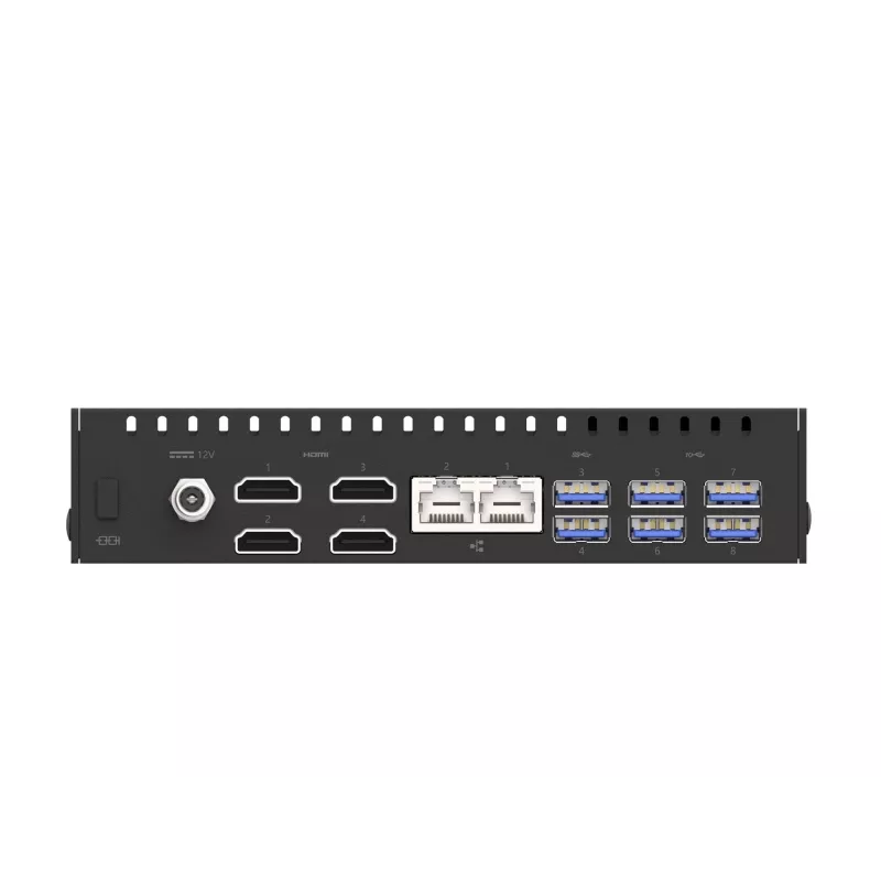 Lenovo ThinkEdge SE30N Gen 2 13LV - USFF Core 7 150U / Kuni 5.4 GHz - vPro - RAM 16 GB - SSD 512 GB - NVMe, TCG Opal Encryption 2 - Intel Graphics - Gigabit Ethernet, 2.5 Gigabit Ethernet, IEEE 802