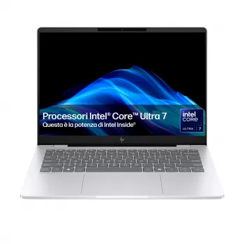 HP OmniBook 7 AI 14-fr0217nw - Ultra 7 255U | 14 inch 2.8K OLED | 16GB | 512GB | Windows 11 Home | Glacier Silver