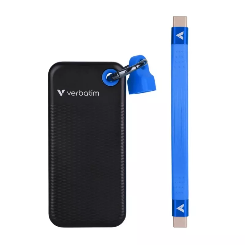 Verbatim SSD Pocket USB 3.2 Gen 2 1TB Must/Sinine