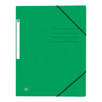 Oxford TOP FILE+ Nurgakummiga kaust A4 roheline - kontoritarbed