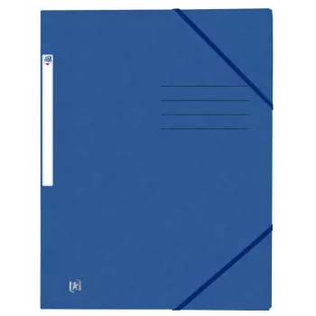 Hamelin TOP FILE+ Nurgakummiga kaustik A4 3 klapiga sinine 400116324