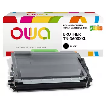 Armor OWA ühilduv toonerikassett Brother TN-3600XXL must 11 000 lehekülge
