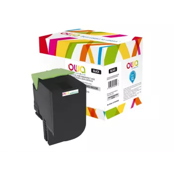 Armor OWA - Must - Ühilduv - Taastootud - Toonerikassett (Alternatiiv Lexmark 80C2SK0-le)