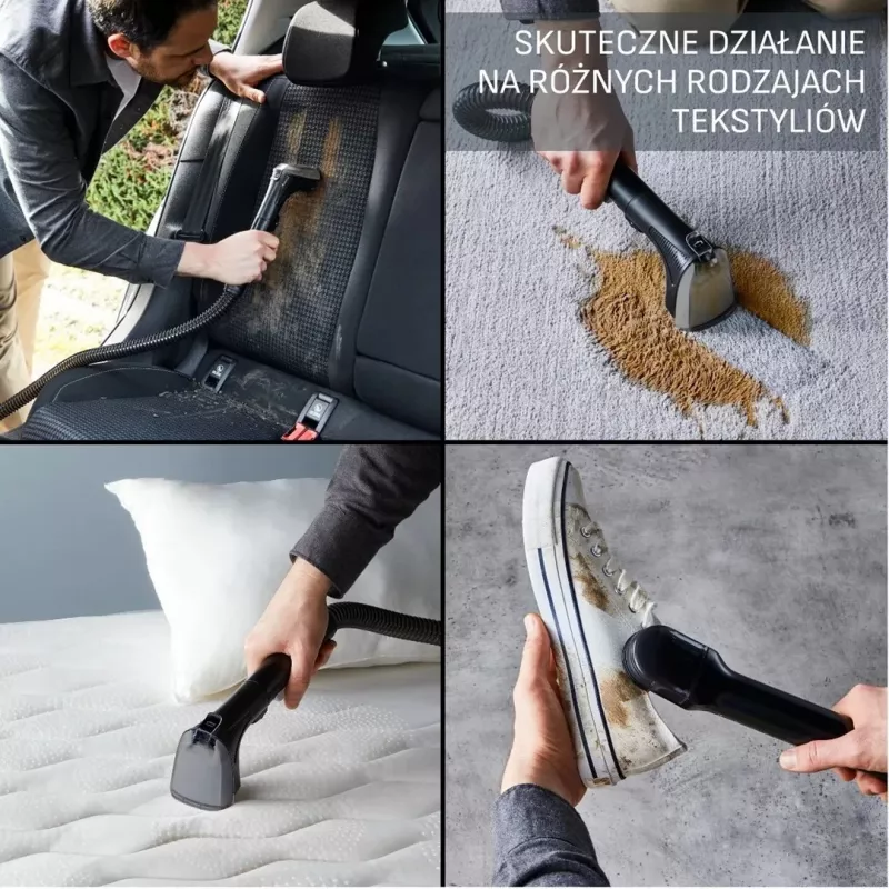 Tefal Clean It IZ5020 vaipade ja pehme mööbli pesur plekkide eemaldamiseks, 750 W, 13 500 Pa imemisjõud, 2,3 l puhta ja 1,5 l musta vee paak, Auto Clean