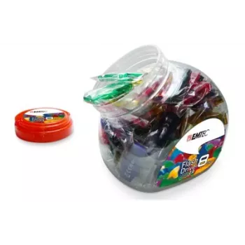 EMTEC ECMMD16GC410JAR80 16 GB USB 2.0 mälupulk (segatud värvid) - 80 pakk