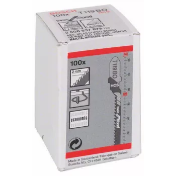 BOSCH T119BO tikksaeterad vineerile, 100 tk