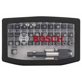 Bosch Accessories 2607017564 Bit Set 32-osaline kruvikeeraja otsikute komplekt magnetilise hoidikuga