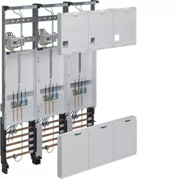Hager univers Z Täielik Mõõteväljak 3-faasiline 3-väljaga 1050mm NRW SH MV (ZL33X4T)