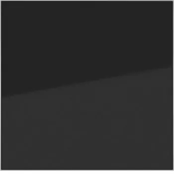 HAGER WAW1000BG Rocker 1-gang A.x/C.x midnight black glossy