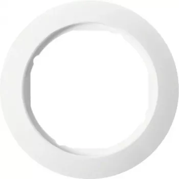 Hager WTD3191WG 1-kohaline kattekaas kesksisendi jaoks Ø58mm seeria 1930 puhas valge läikiv