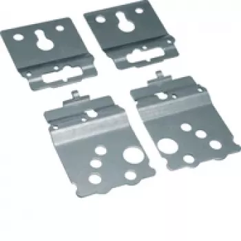 Hager FZ803B 19-tolline 3U kinnitusplaat universZ riiulisüsteemidele, metallhall