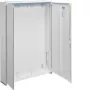 Hager ZB33ES Universaalne Jaotuskapp 800x160x1100 mm Valge IP44