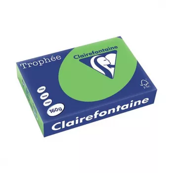 Clairefontaine Trophee Intensiv A4 värviline koopiapaber 160 g/m², 250 lehte, intensiivne heleroheline