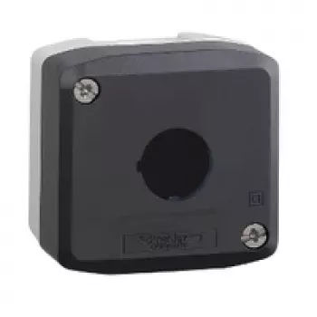 Schneider Electric Harmony XALD01 Tühi juhtpuldi korpus, hall, polükarbonaat, IP69K