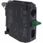 Schneider Electric ZENL1111 Harmony XALD/XALK Tühi Juhtpuldi Kest, 1 ava, Polükarbonaat, Helehall/Kollane, IP66/IP67/IP69/IP69K