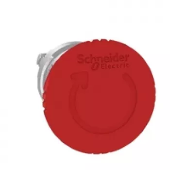 Schneider Electric Hädaabiseiskamise Surunupp ZB4BS844 40 mm Punane Seenpeaga