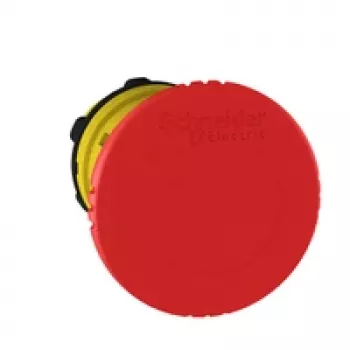 Schneider Electric ZB5AS844 Hädaseiskamise nupp, 40 mm seenekujuline pea, punane, plastik, IP69K