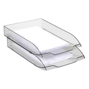 CEP Office Solution Briefablage Ice Black Must-Läbipaistev DIN C4