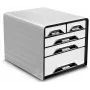 CEP Office Solution Smoove Sahtlikarp Must/Valge DIN A4 5 sahtliga