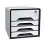 CEP Office Solution Smoove 7-311S Drawer Box White/Black