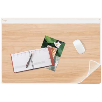 CEP Office Solution Lauaalus Plastik Valge/Pöök 65x50 cm