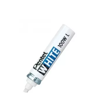 Pentel White Marker - Silver