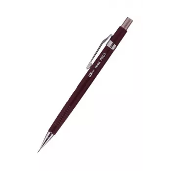 Pentel Sharp 200 mehaaniline pliiats 0,3 mm HB pruun hõbedane