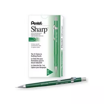 Pentel P205-D mehaaniline pliiats - roheline - 0,5 mm - 12 tk pakk