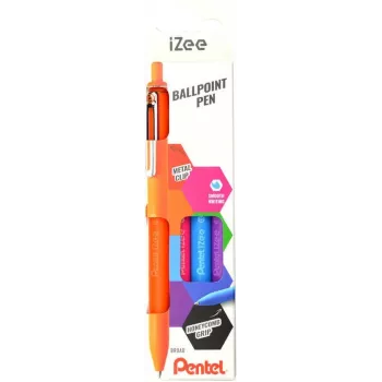 Pentel iZee BX470 pastapliiats 4-pakk segatud tindivärvidega