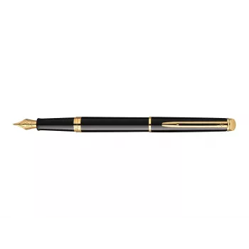 WATERMAN Hemisphere Essential täitesulepenn - peen otsik - harjatud roostevaba teras