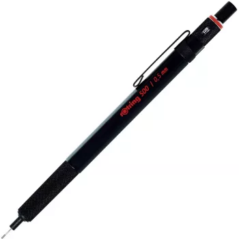rOtring 500 mehaaniline pliiats 0,5 mm must kingitustarbekarp