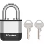 Master Lock Elite 45mm Lamineeritud Tabalukk 25mm Rõngaga, 5-Tihvtiga Silinder, Hõbe/Hall