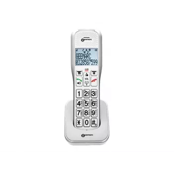 Geemarc AmpliDECT 595 lisatoru kuulmispuudega inimestele - valge