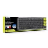 PORT Designs FR - Keyboard Compact Pro Rechargeable Bluetooth AZERTY Black