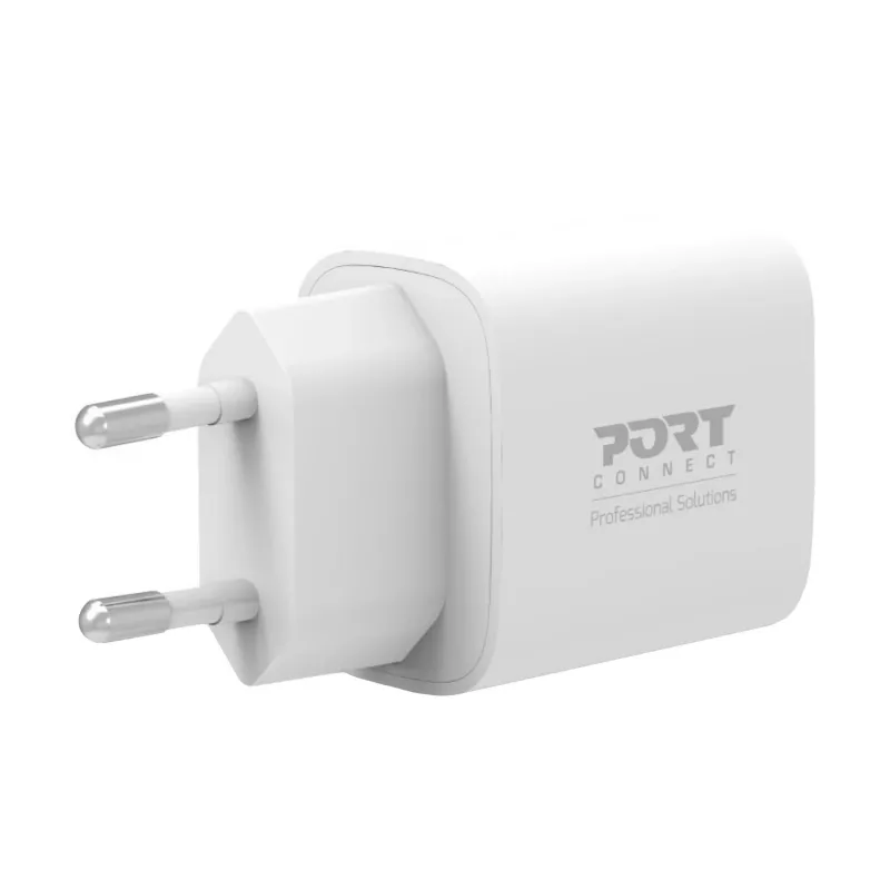 PORT Designs PORT Connect seinast laadija 20W USB-C PD koos kandekotiga, valge