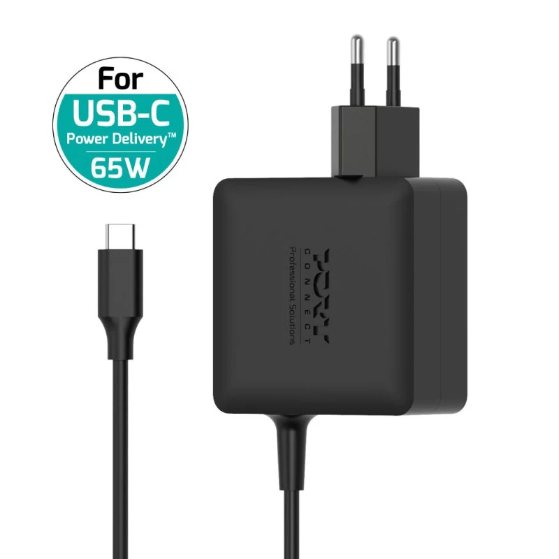 PORT Designs GaN 65W USB-C toiteadapter EU-pistikuga