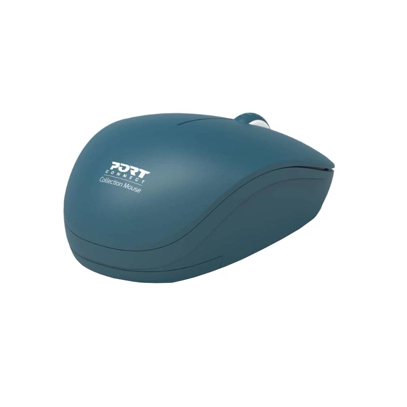 PORT Designs 900545 Kahekäeline optiline RF-juhtmevaba hiir 1600 DPI sinine