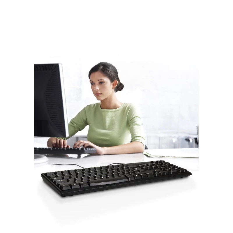 PORT Designs PORT OFFICE klaviatuur - USB - AZERTY - Prantsuse paigutus - Must